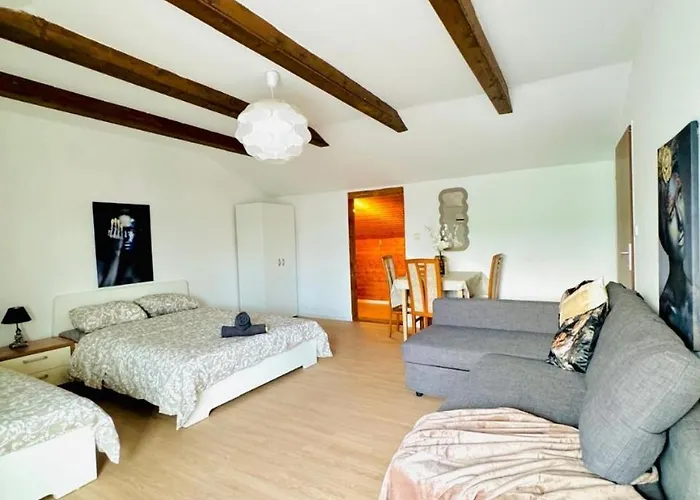 Cozy In A For Groups, 16-mins To Blumengaerten Apartment