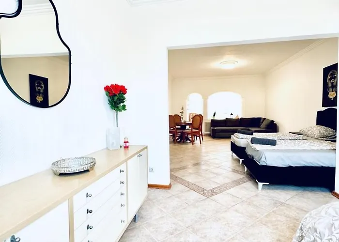 Apartment Cozy In A For Groups, 16-mins To Blumengaerten *
